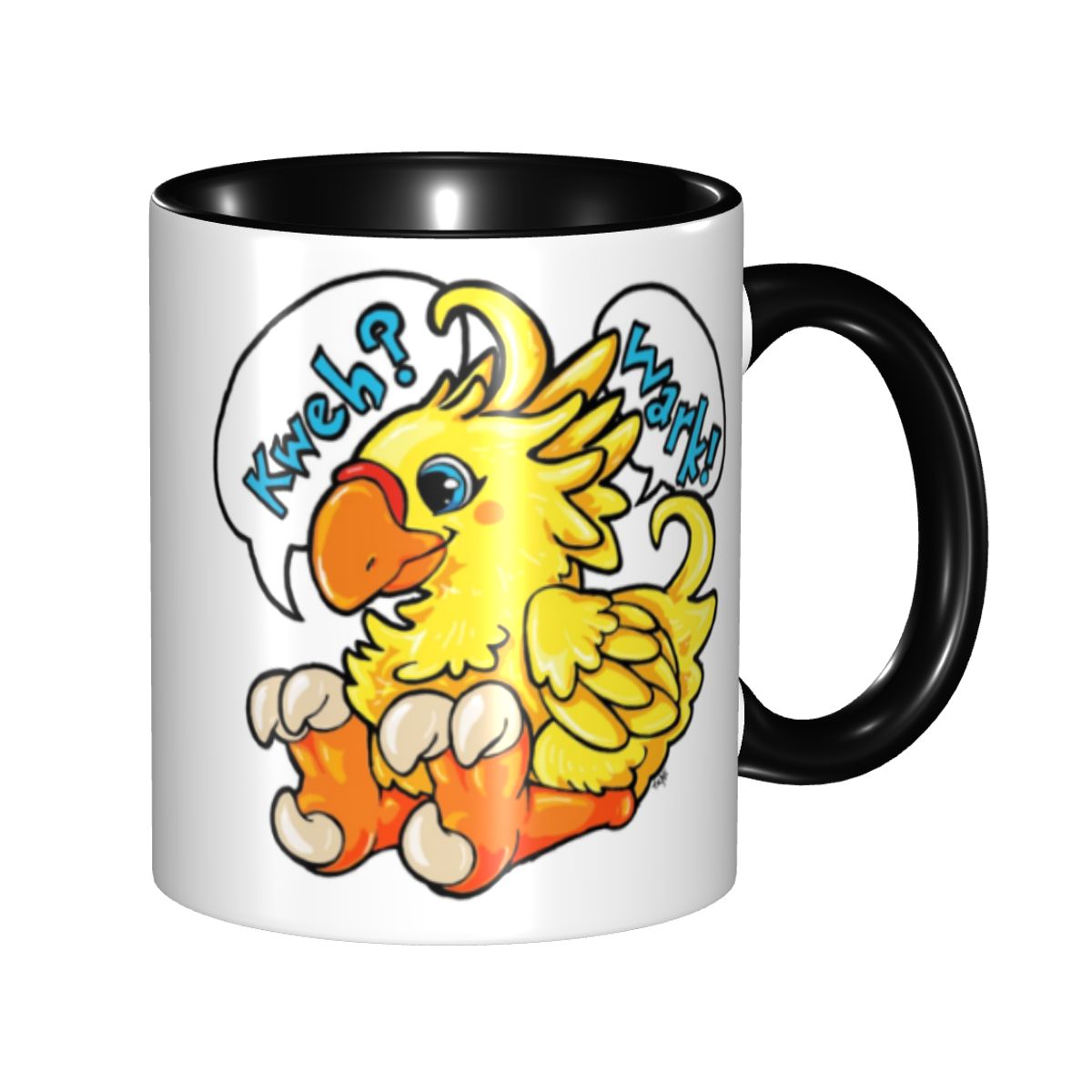 Coffee Tea Game - Custom Chocobo Final Fantasy Mug DIY