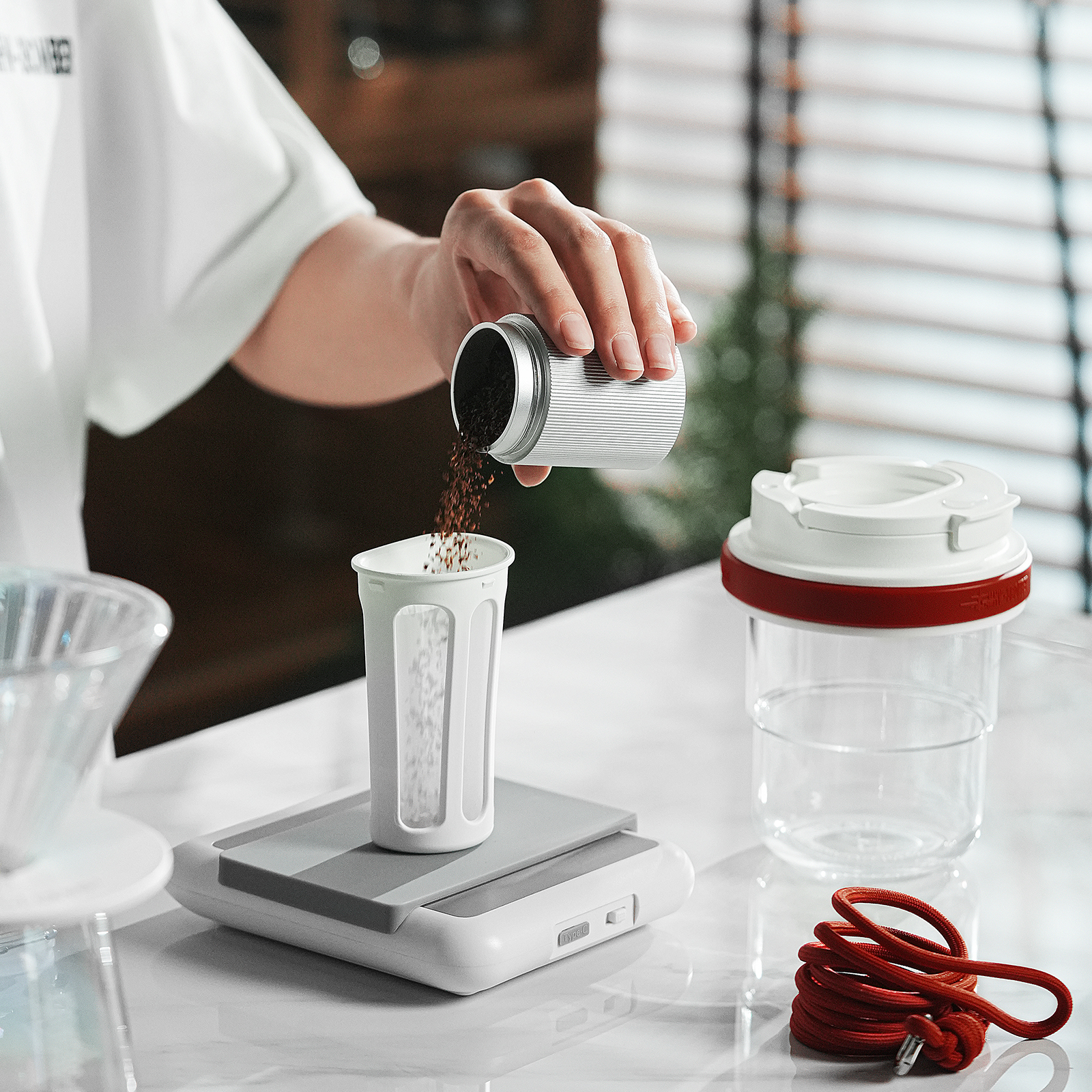 Coffee Tea Flask - MHW-3BOMBER Portable Cold Brew Coffee Maker