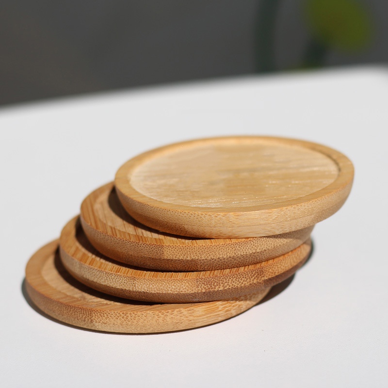 Heat Insulation Bamboo Coaster - Coffee Tea Station บทวิจารณ์และราคา