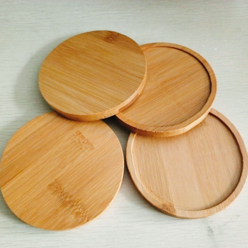 Heat Insulation Bamboo Coaster - Coffee Tea Station บทวิจารณ์และราคา