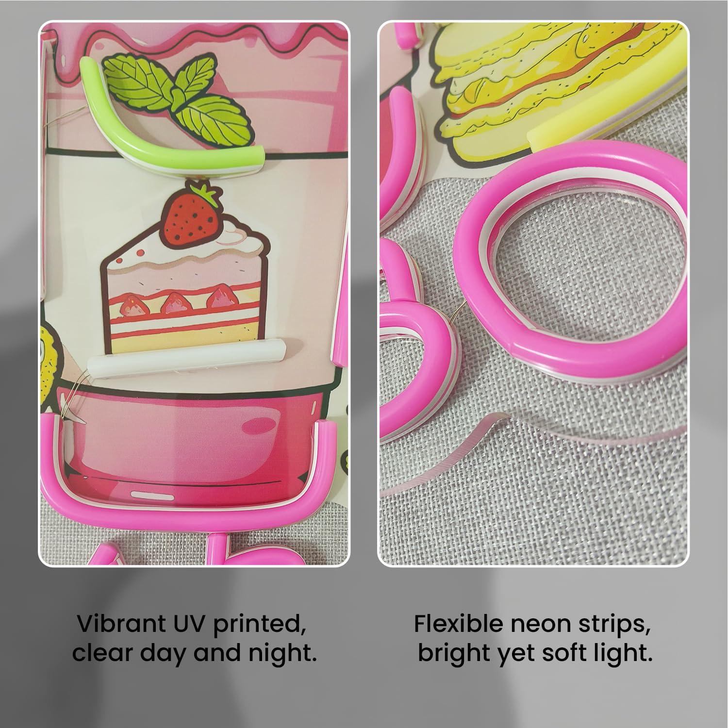 Boba Neon Sign Light Up Bubble - Coffee Tea Neon Sign บทวิจารณ์และราคา