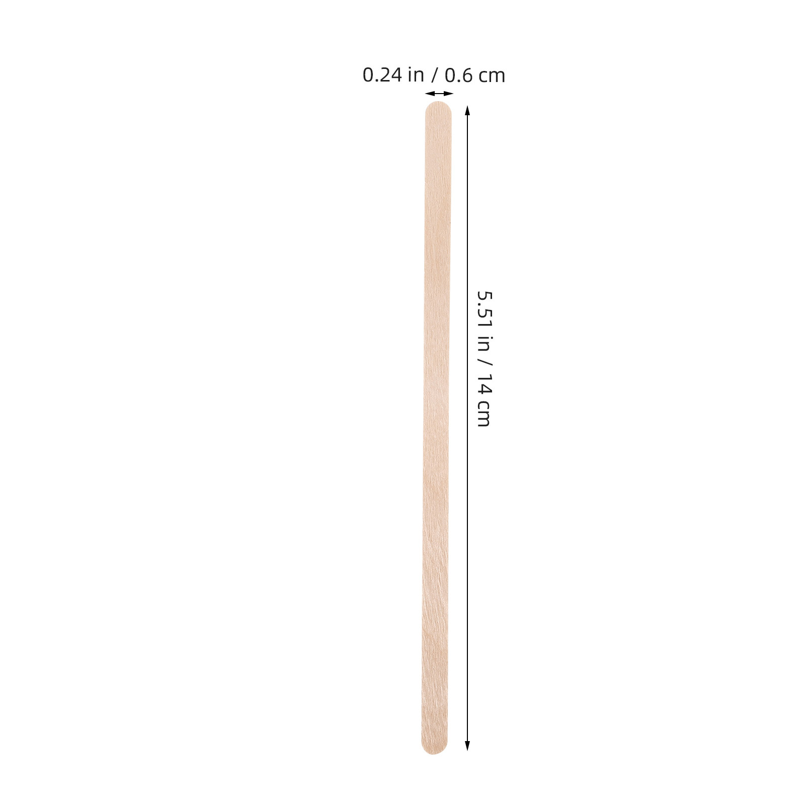 100Pcs Wooden Stirrer Sticks V - Coffee And Tea Bar บทวิจารณ์และราคา