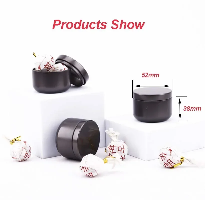 1Pc 30ml Mini Tin Box Metal Sm - Tea Coffee Sugar Container บทวิจารณ์และราคา