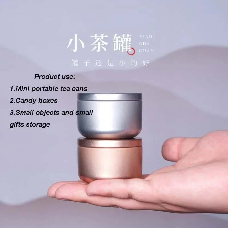 1Pc 30ml Mini Tin Box Metal Sm - Tea Coffee Sugar Container บทวิจารณ์และราคา