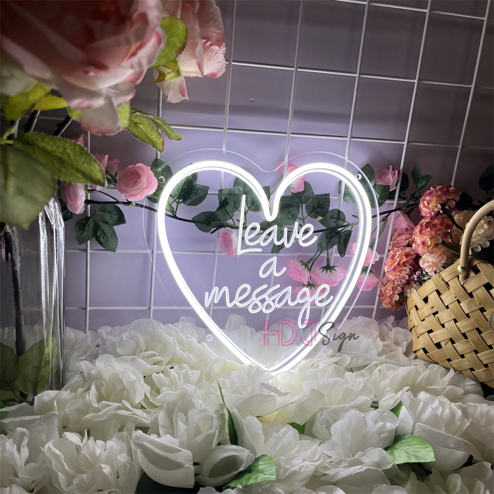 Leave A Message Neon Sign Led  - Coffee Tea Neon Sign บทวิจารณ์และราคา