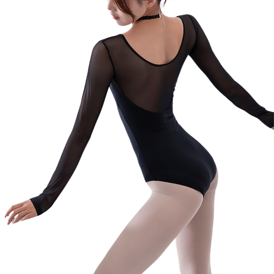 USHINE Bla Lace Bodysuit Long  - Coffee Tea Or Me บทวิจารณ์และราคา