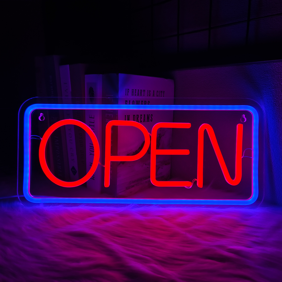 Open Neon Sign, Large Business - Coffee Tea Neon Sign บทวิจารณ์และราคา