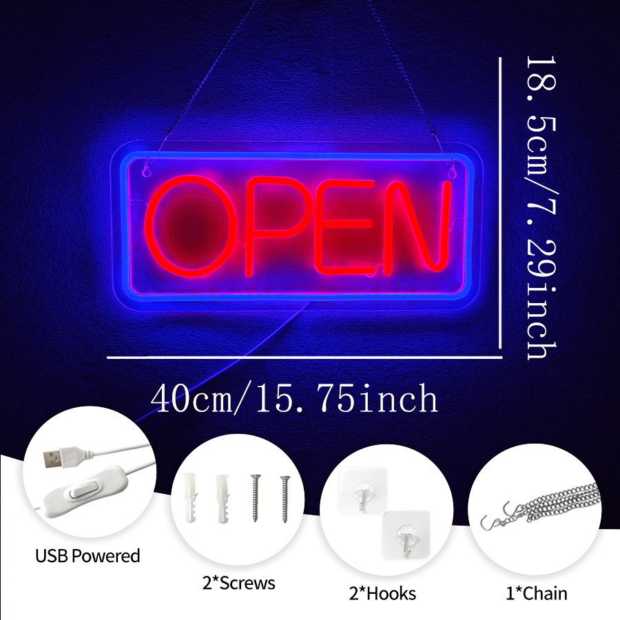 Open Neon Sign, Large Business - Coffee Tea Neon Sign บทวิจารณ์และราคา