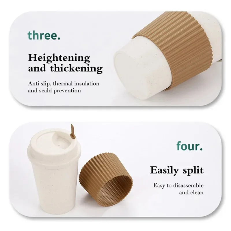 450ML Coffee Cups With Lids Wh - Coffee Tea Flask บทวิจารณ์และราคา