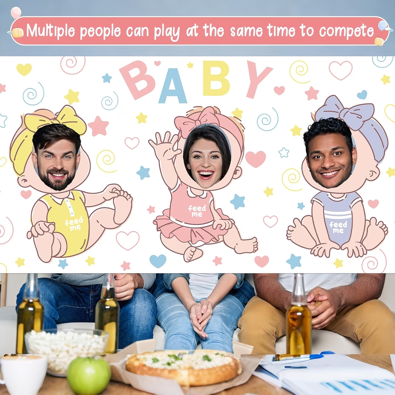 Baby Shower Games Party Photo  - Coffee Tea Or Me บทวิจารณ์และราคา