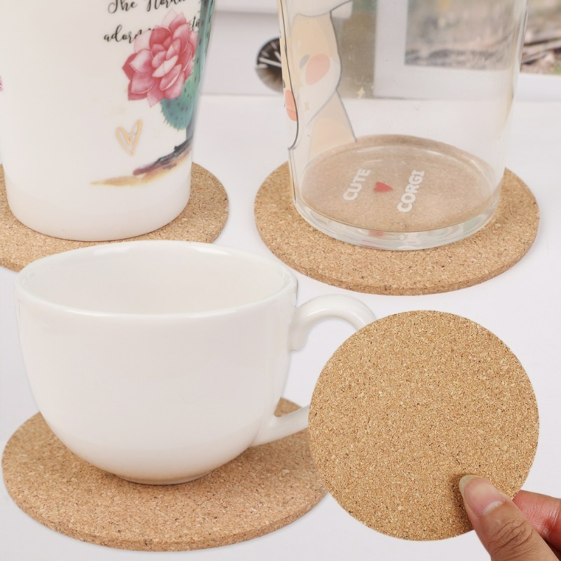 1/50x Thick Cork Coaster Set M - Coffee Tea Station บทวิจารณ์และราคา