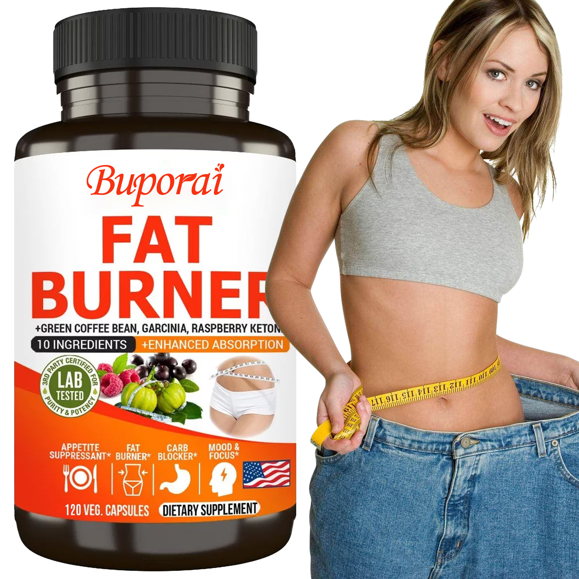 Fat Burner Capsules - Healthy  - Coffee Tea Flask บทวิจารณ์และราคา