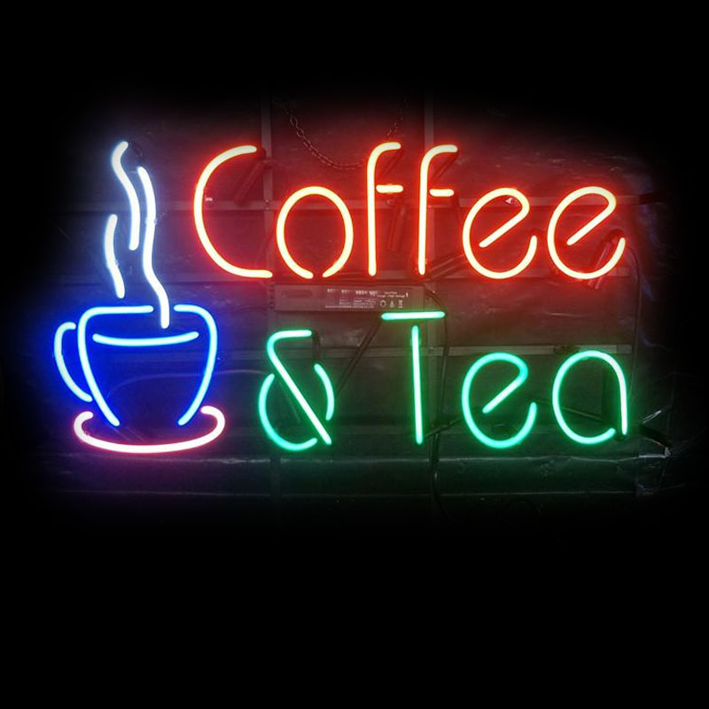 Neon Sign Coffee Tea Restauran - Coffee Tea Neon Sign บทวิจารณ์และราคา