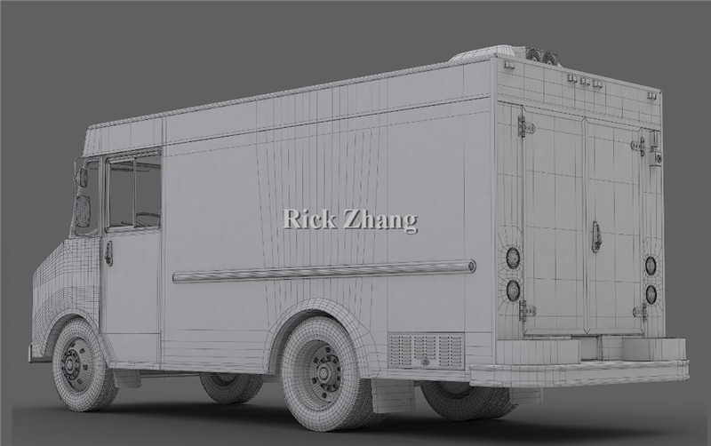 Mobile Electric Vehicle Food T - Coffee Tea Vendor บทวิจารณ์และราคา
