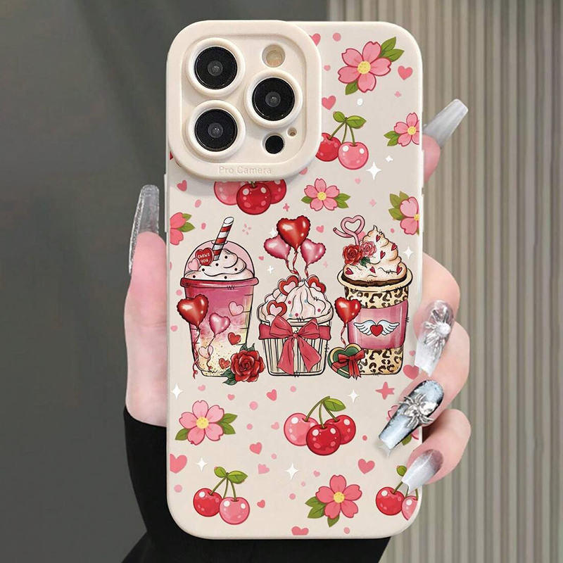 Pink Bow Coffee Pattern Minima - Coffee Plus Tea บทวิจารณ์และราคา