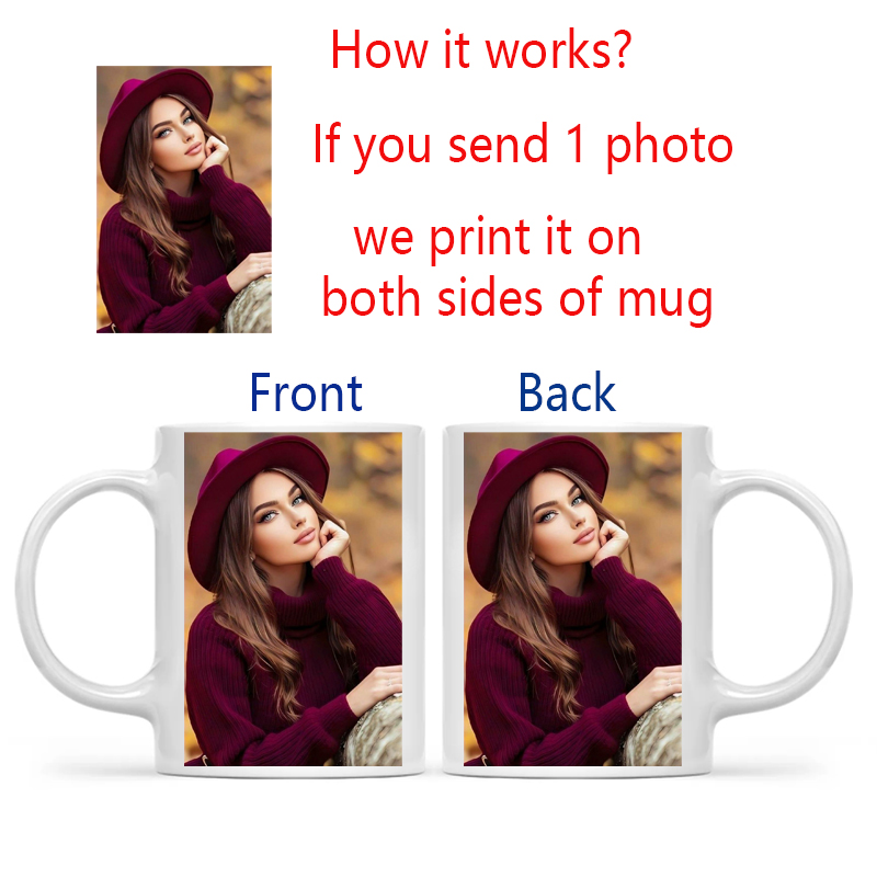 Personalized Your Photo Mug, C - Coffee Tea Name บทวิจารณ์และราคา