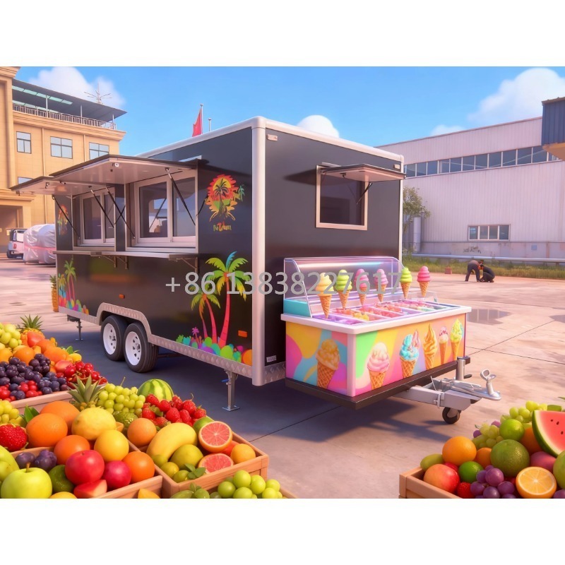 Mobile Folding Bar Food Truck  - Coffee And Tea Bar บทวิจารณ์และราคา