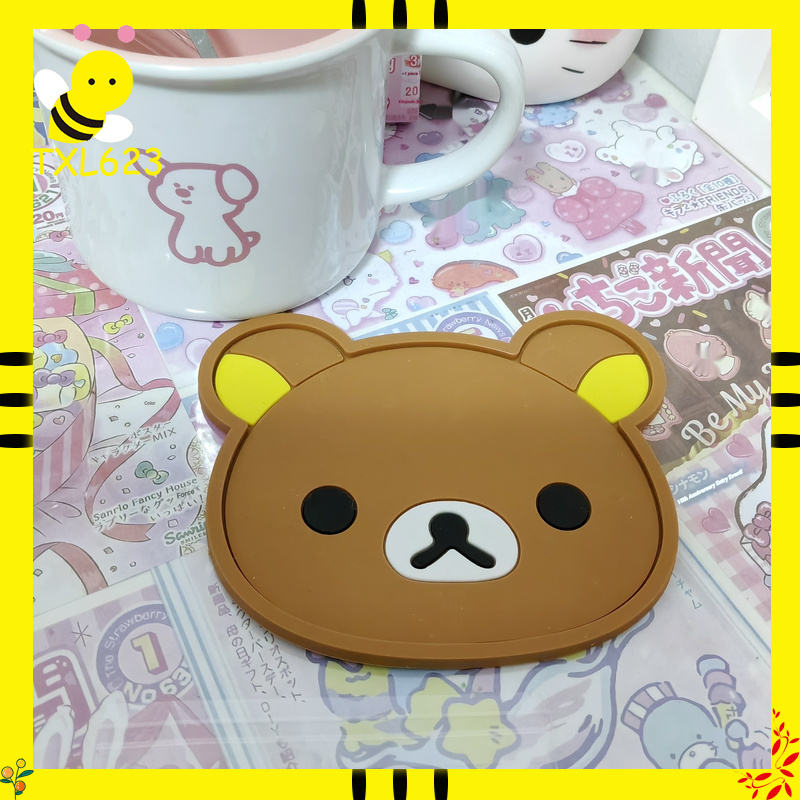 Rilakkuma Silicone Cup Coaster - Coffee Tea Station บทวิจารณ์และราคา