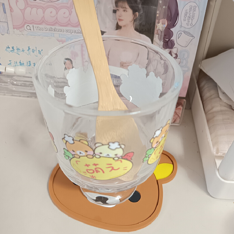 Rilakkuma Silicone Cup Coaster - Coffee Tea Station บทวิจารณ์และราคา