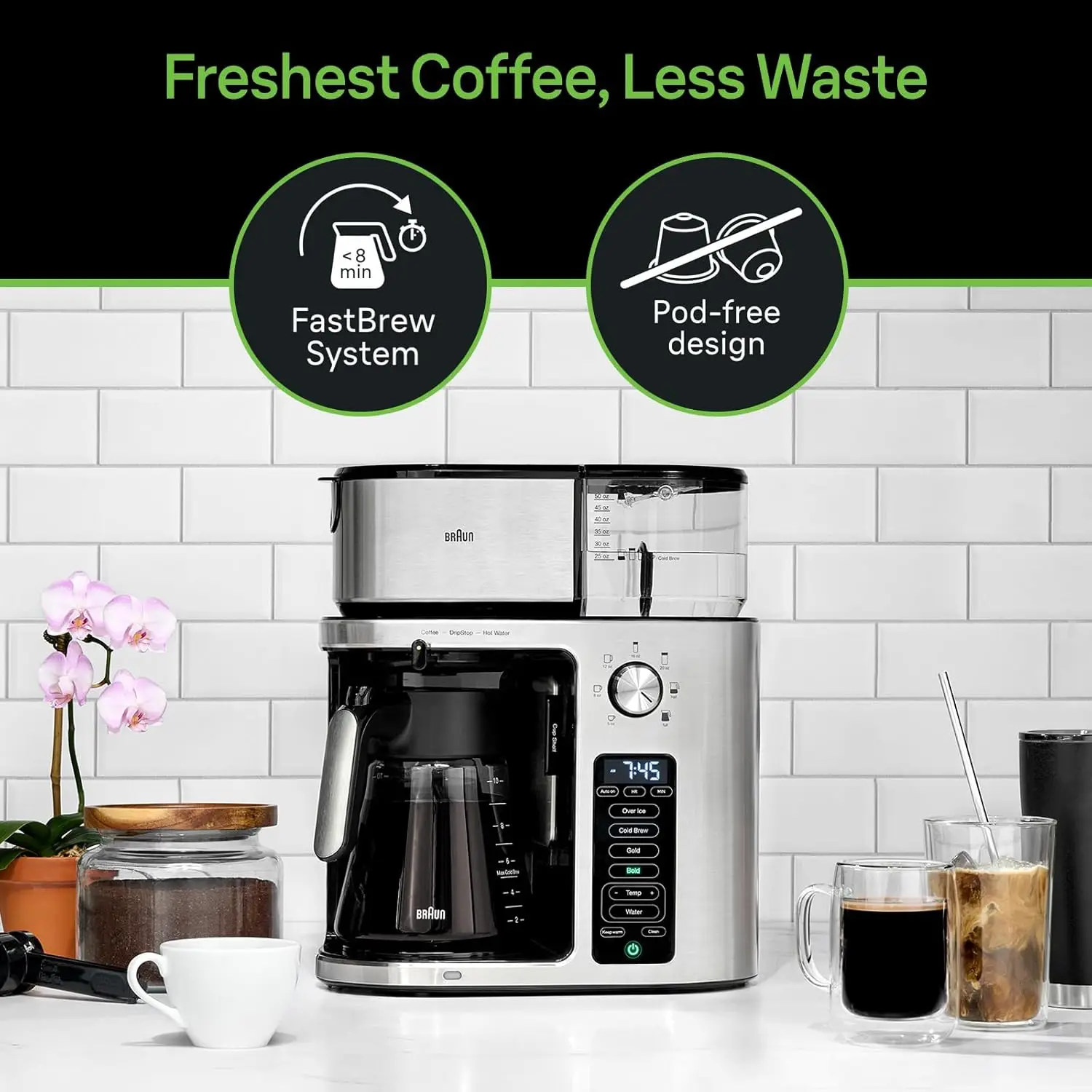 MultiServe Plus 10- Cup Pod Fr - Coffee Plus Tea บทวิจารณ์และราคา