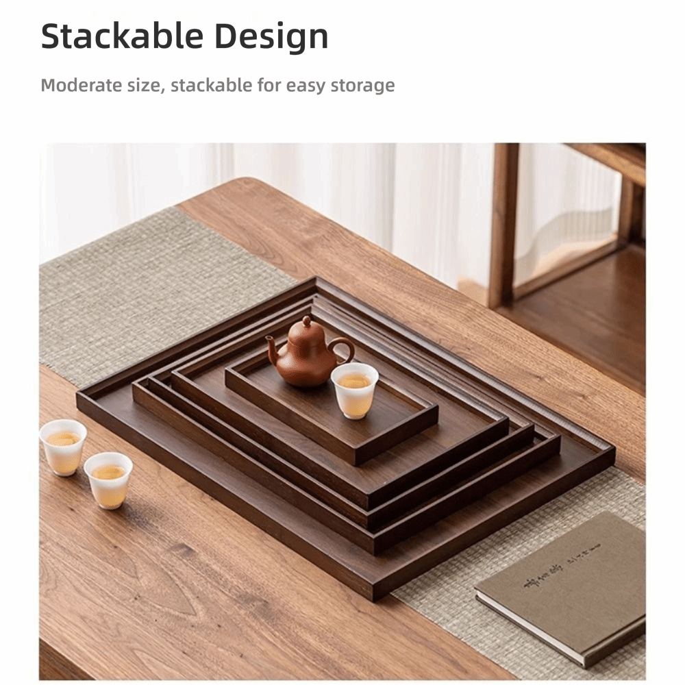 Decorate Tray Natural Bamboo B - Coffee Tea Station บทวิจารณ์และราคา