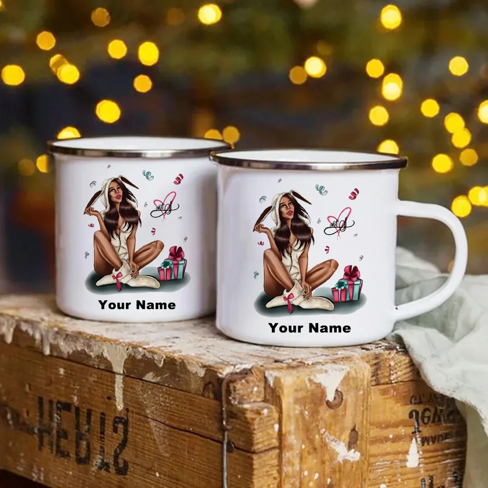Custom Enamel Mug with Your Na - Coffee Tea Name บทวิจารณ์และราคา