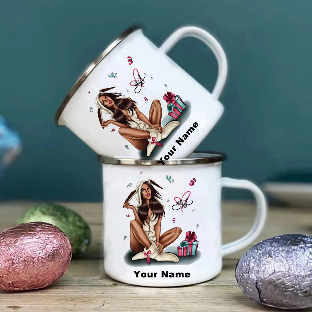 Custom Enamel Mug with Your Na - Coffee Tea Name บทวิจารณ์และราคา