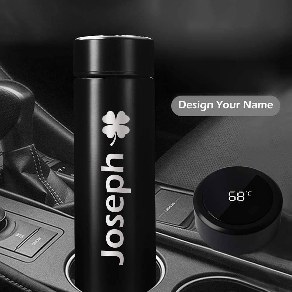 Custom Name Coffee/Tea thermos - Coffee Tea Name บทวิจารณ์และราคา