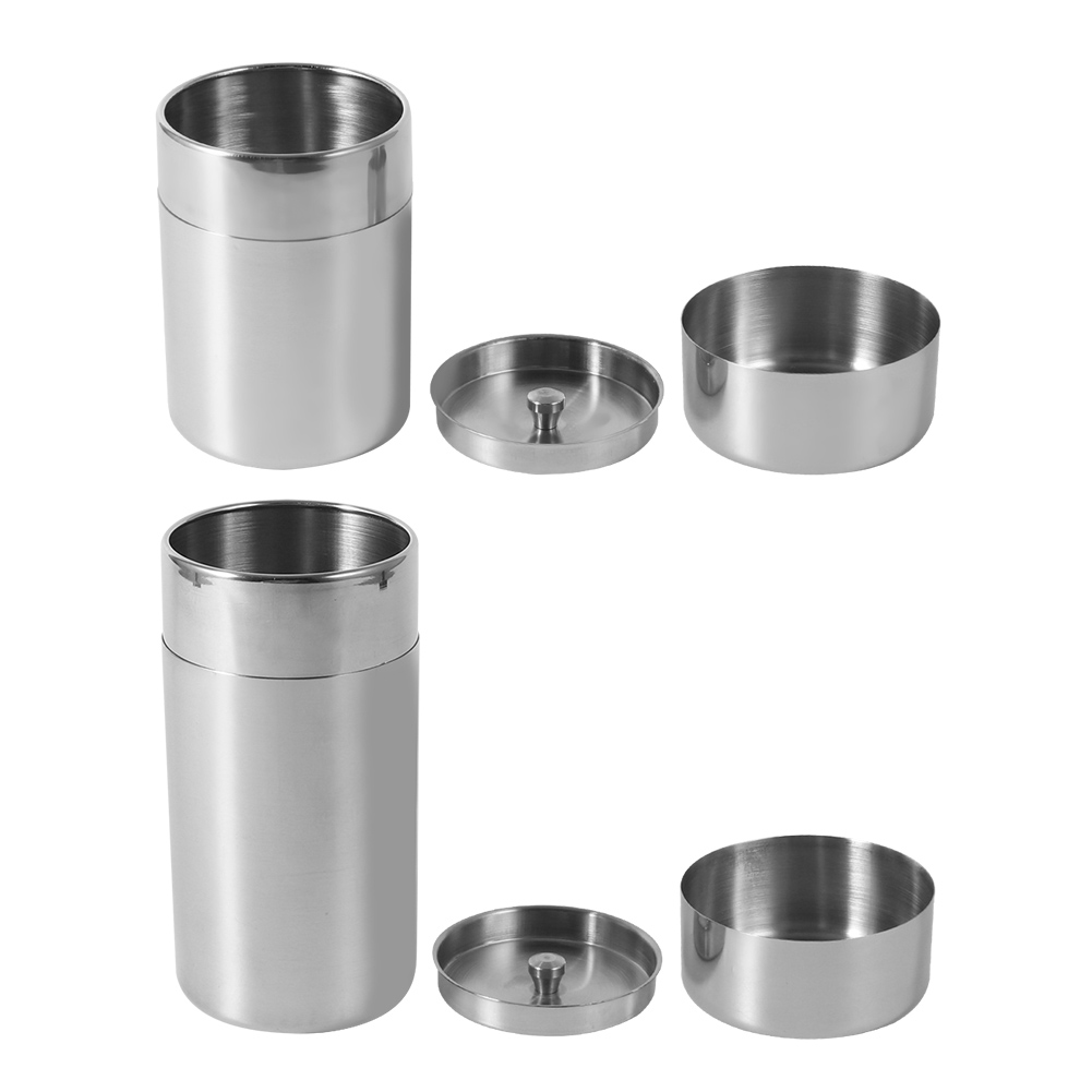 Stainless Steel Tea Leaf Tins  - Tea Coffee Sugar Container บทวิจารณ์และราคา