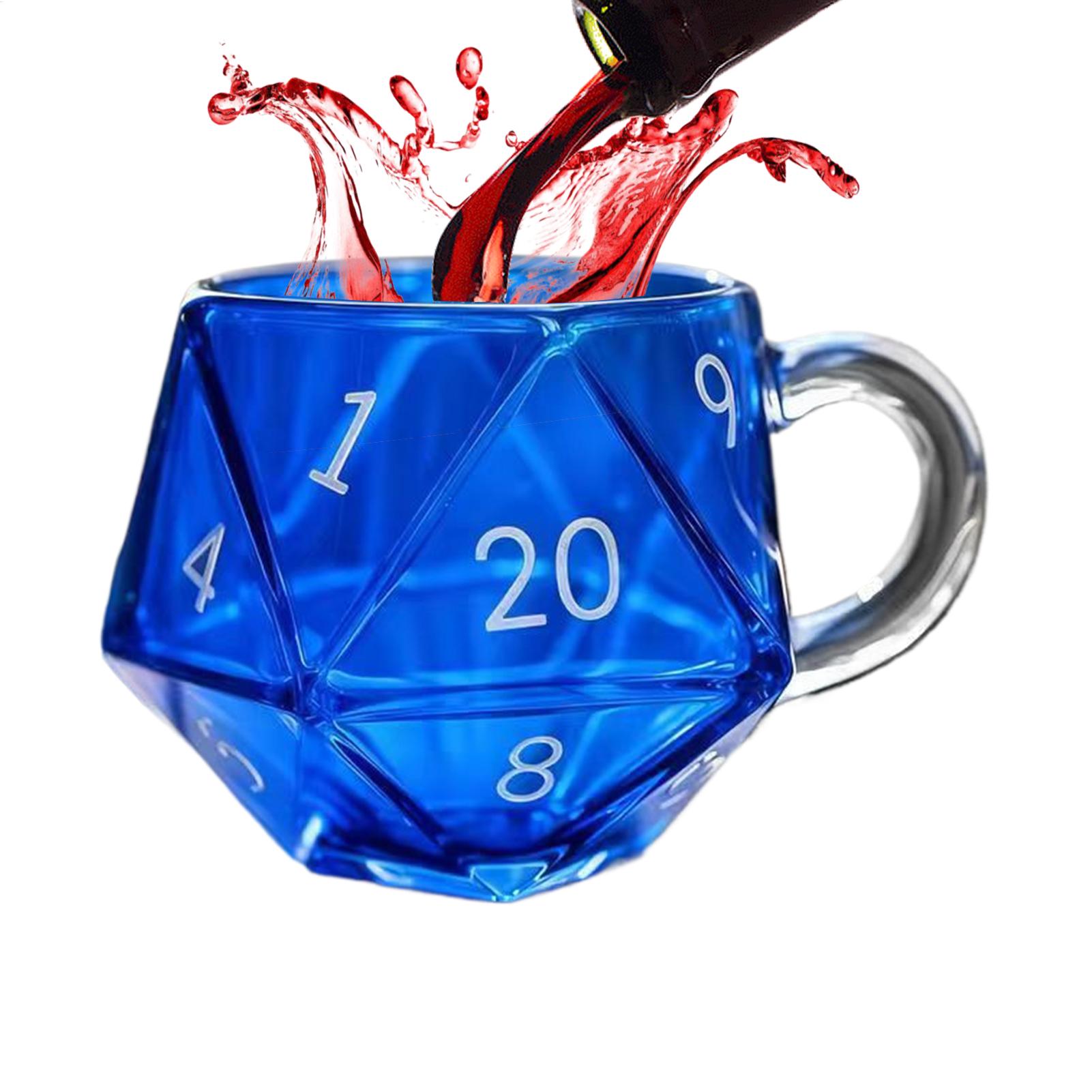Tea Mug Polyhedral Dice Water  - Coffee Tea Game บทวิจารณ์และราคา