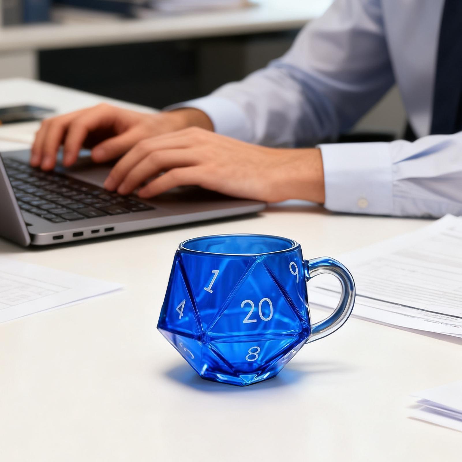 Tea Mug Polyhedral Dice Water  - Coffee Tea Game บทวิจารณ์และราคา