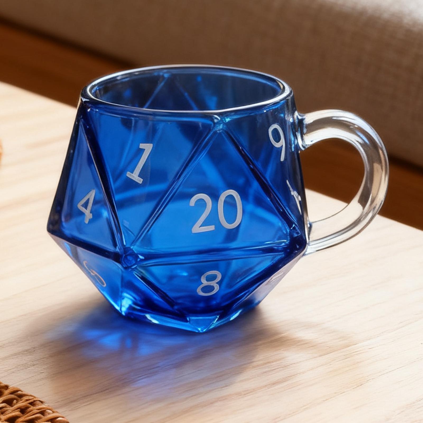 Tea Mug Polyhedral Dice Water  - Coffee Tea Game บทวิจารณ์และราคา