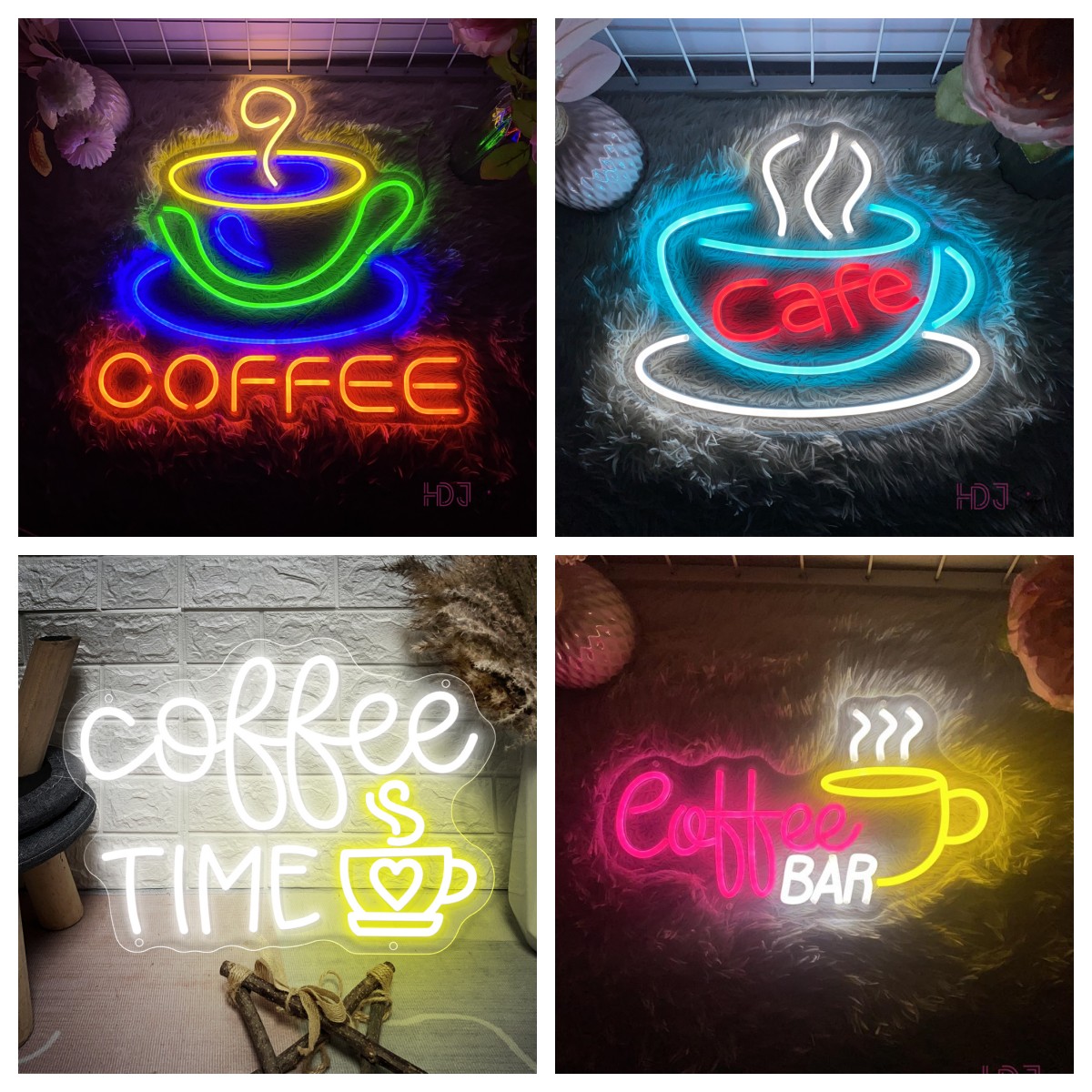 Coffee Neon Led Sign Cafe Pant - Coffee Tea Neon Sign บทวิจารณ์และราคา