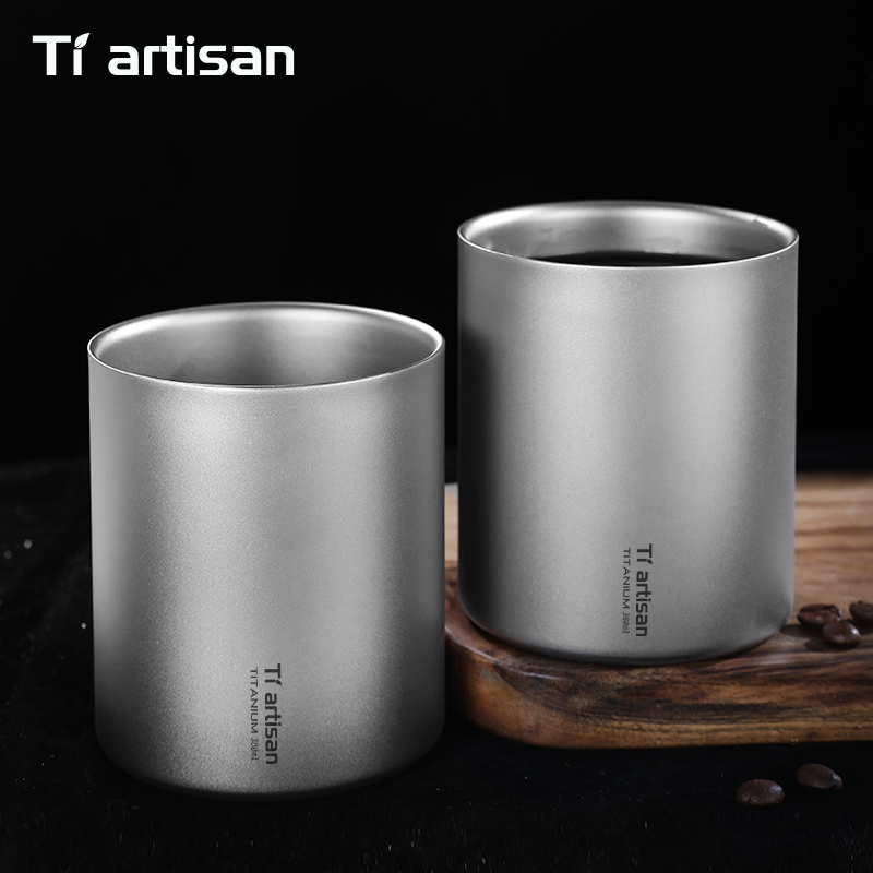 Tiartisan 380ml Titanium Handl - Coffee Tea Game บทวิจารณ์และราคา