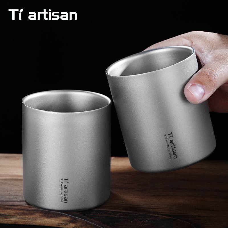 Tiartisan 380ml Titanium Handl - Coffee Tea Game บทวิจารณ์และราคา