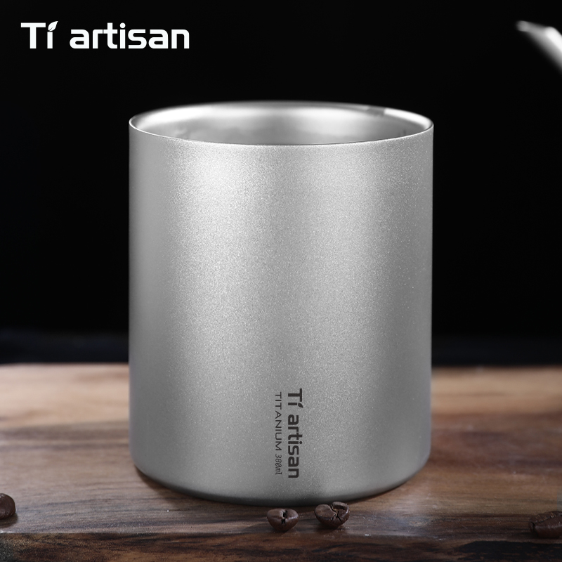 Tiartisan 380ml Titanium Handl - Coffee Tea Game บทวิจารณ์และราคา