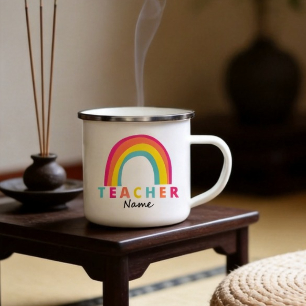 Personalized Custom Rainbow Wi - Coffee Tea Name บทวิจารณ์และราคา