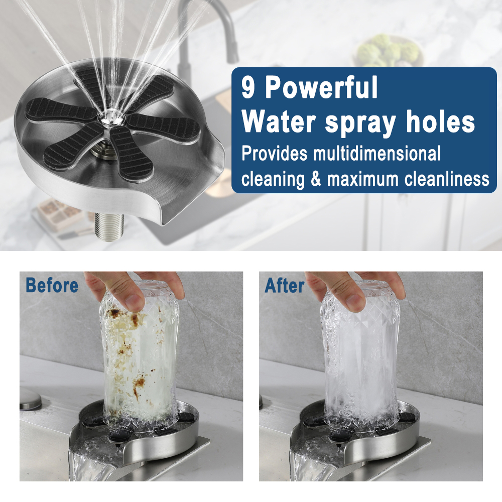 Faucet Glass Rinser High Press - Coffee And Tea Bar บทวิจารณ์และราคา