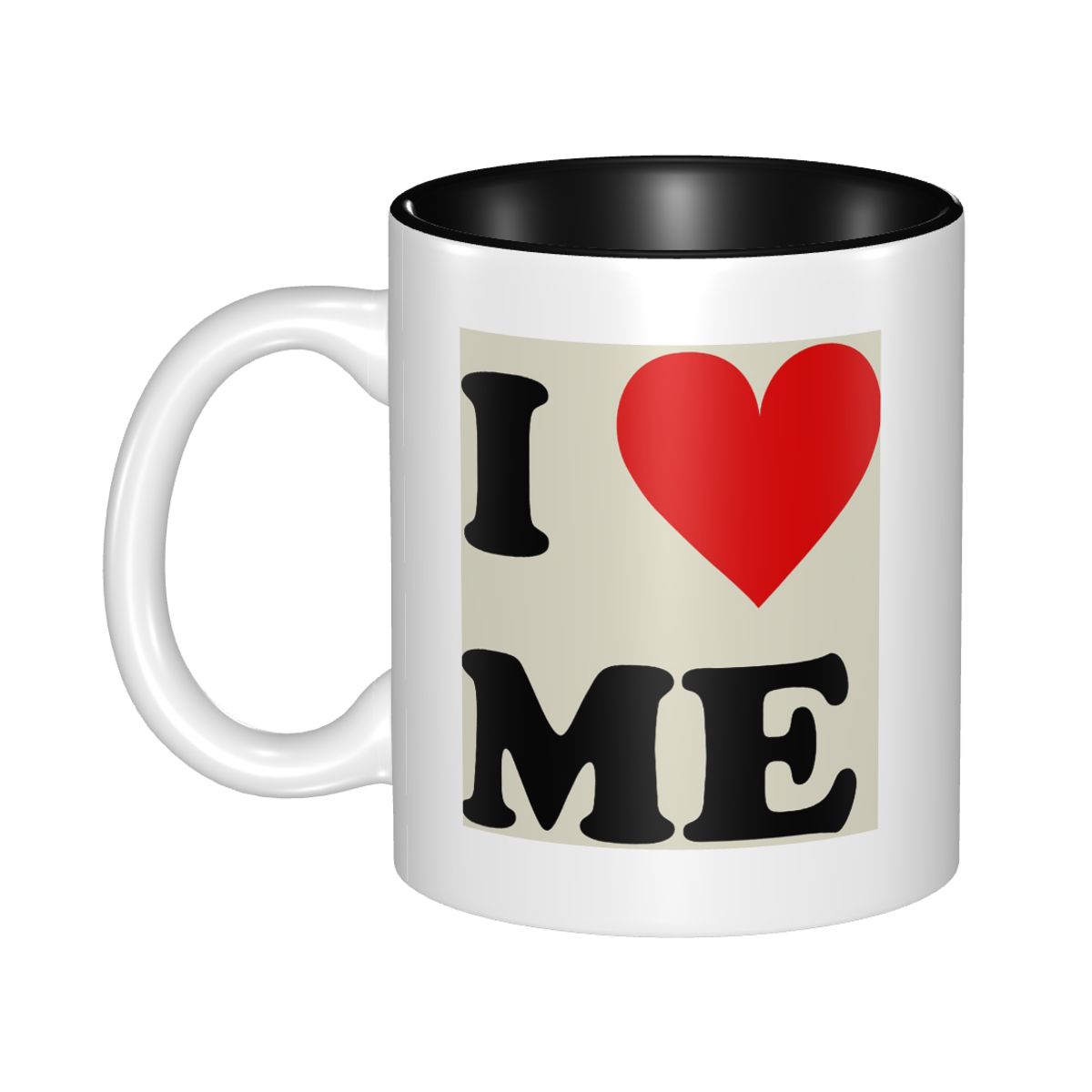 I Love Me Heart Mug Funny Cera - Coffee Tea And Me บทวิจารณ์และราคา
