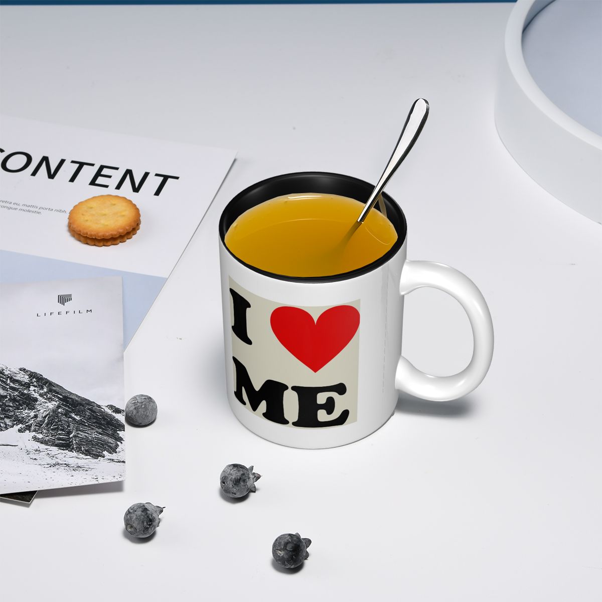 I Love Me Heart Mug Funny Cera - Coffee Tea And Me บทวิจารณ์และราคา