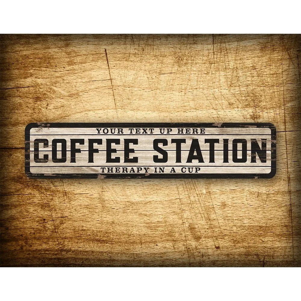 Custom Text Logo Weathered Woo - Coffee Tea Name บทวิจารณ์และราคา