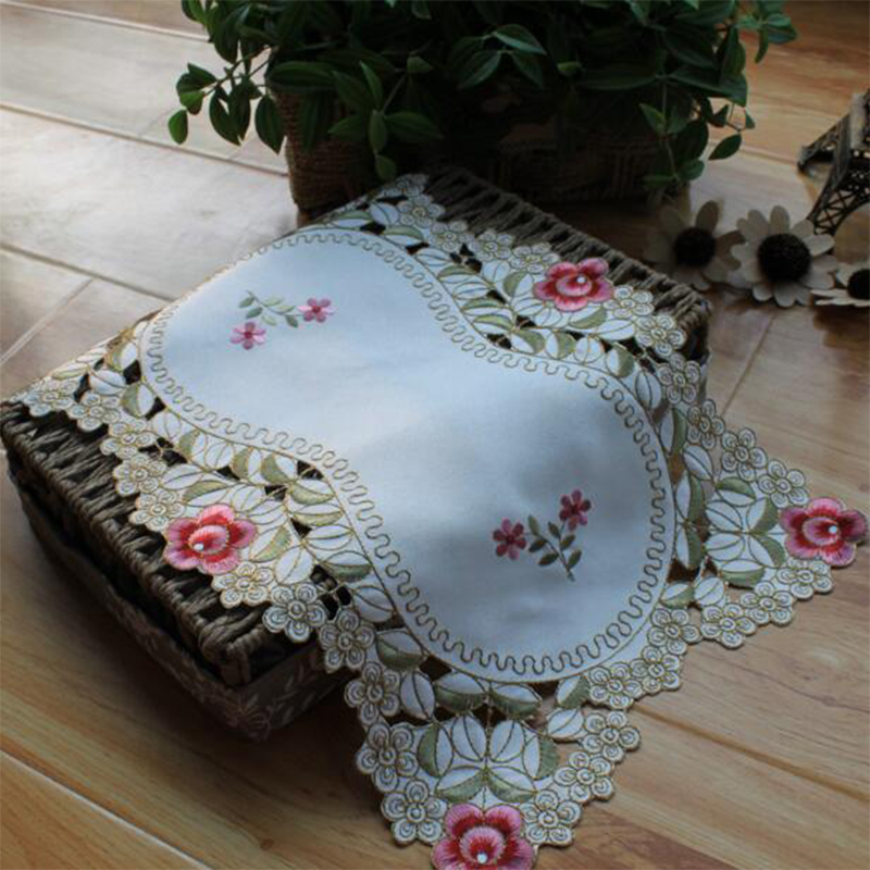 Modern Lace Embroidery Table P - Coffee Tea Place บทวิจารณ์และราคา