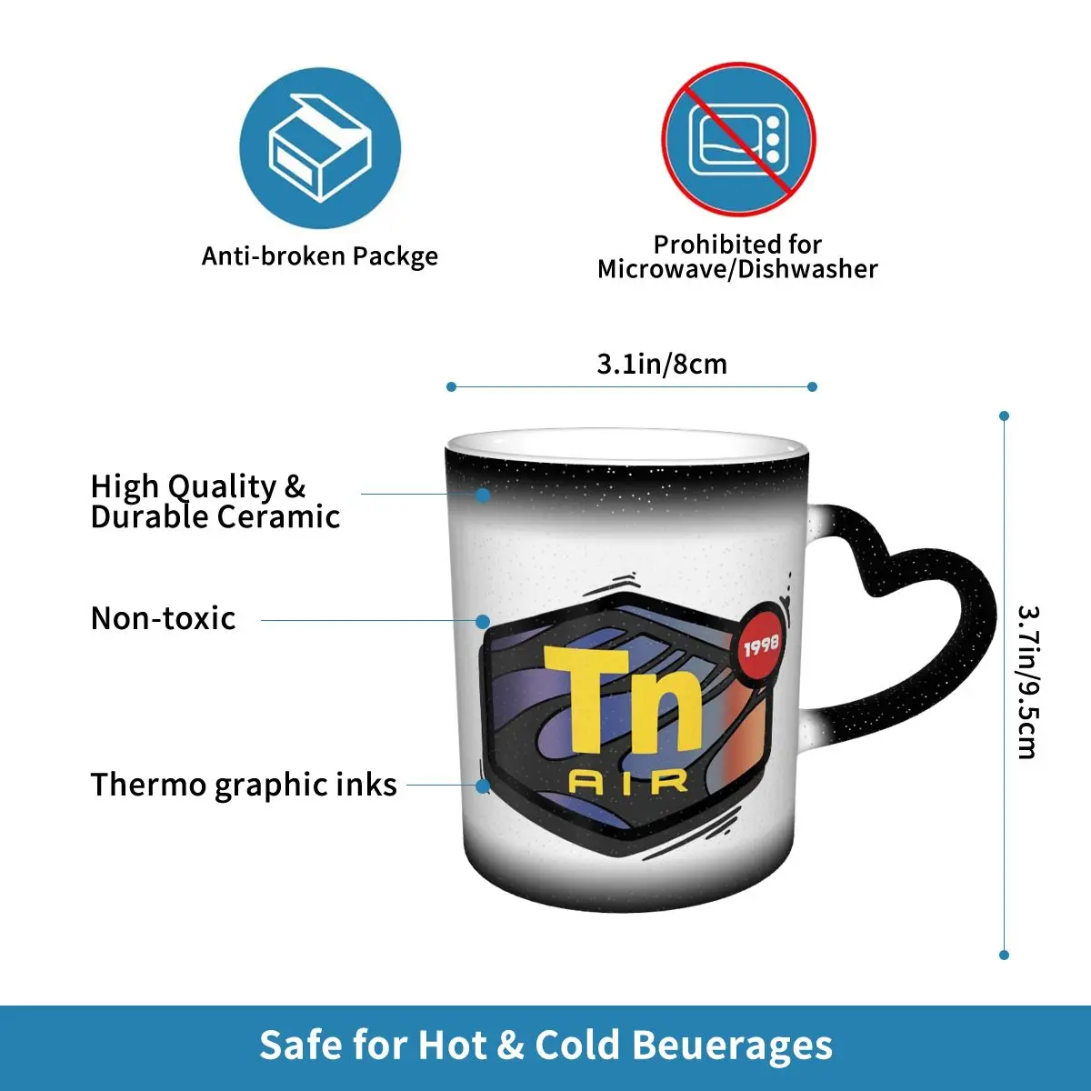Air Max TN Plus Mug Funny Cera - Coffee Plus Tea บทวิจารณ์และราคา