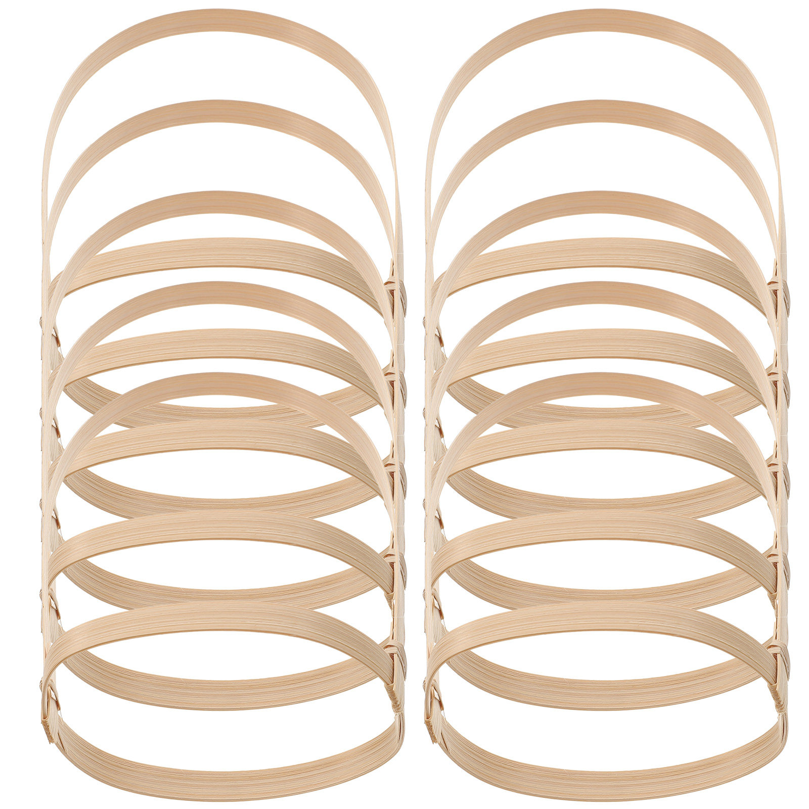 10Pcs Bamboo Drink Carrier Cof - Coffee Tea Mugs บทวิจารณ์และราคา