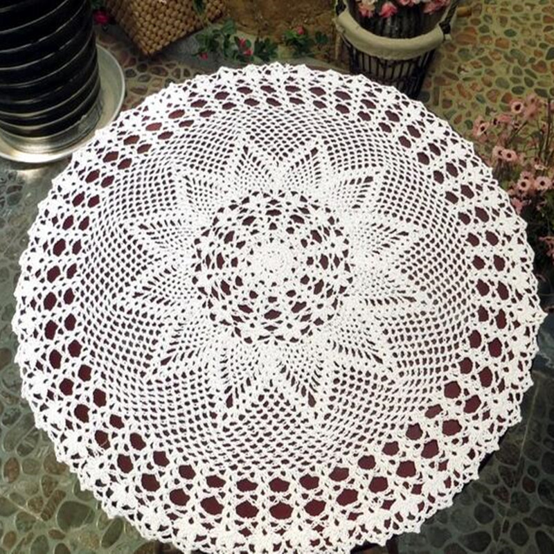 50cm Modern Lace Cotton Round  - Coffee Tea Place บทวิจารณ์และราคา
