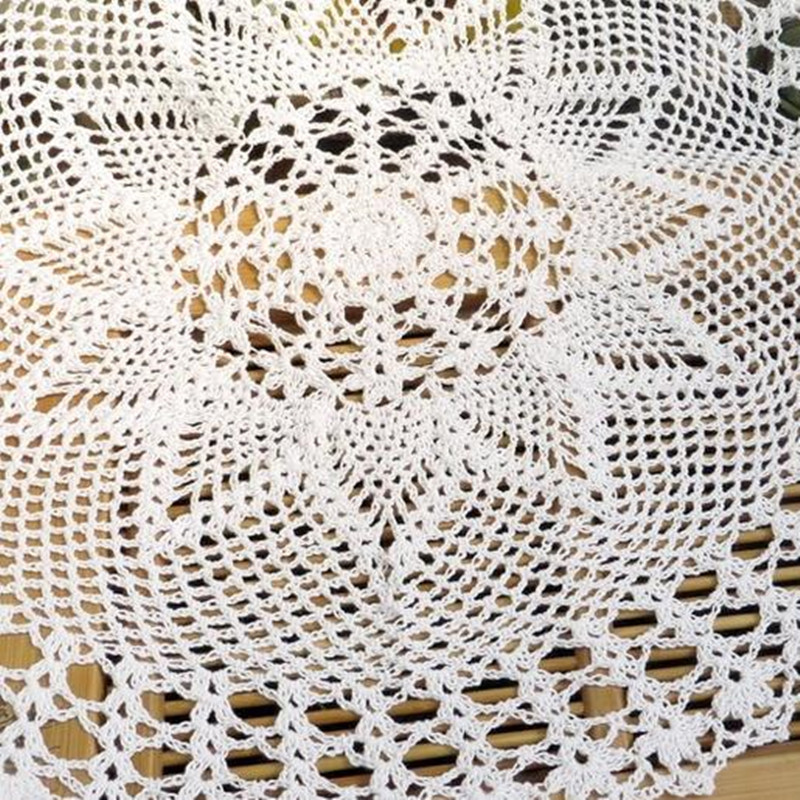 50cm Modern Lace Cotton Round  - Coffee Tea Place บทวิจารณ์และราคา