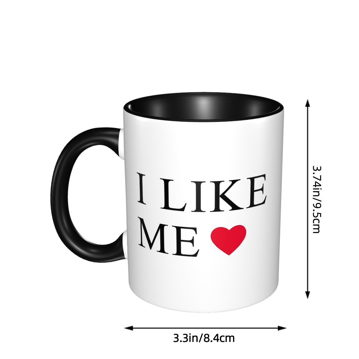 I Like Me Mug Funny Ceramic Co - Coffee Tea And Me บทวิจารณ์และราคา