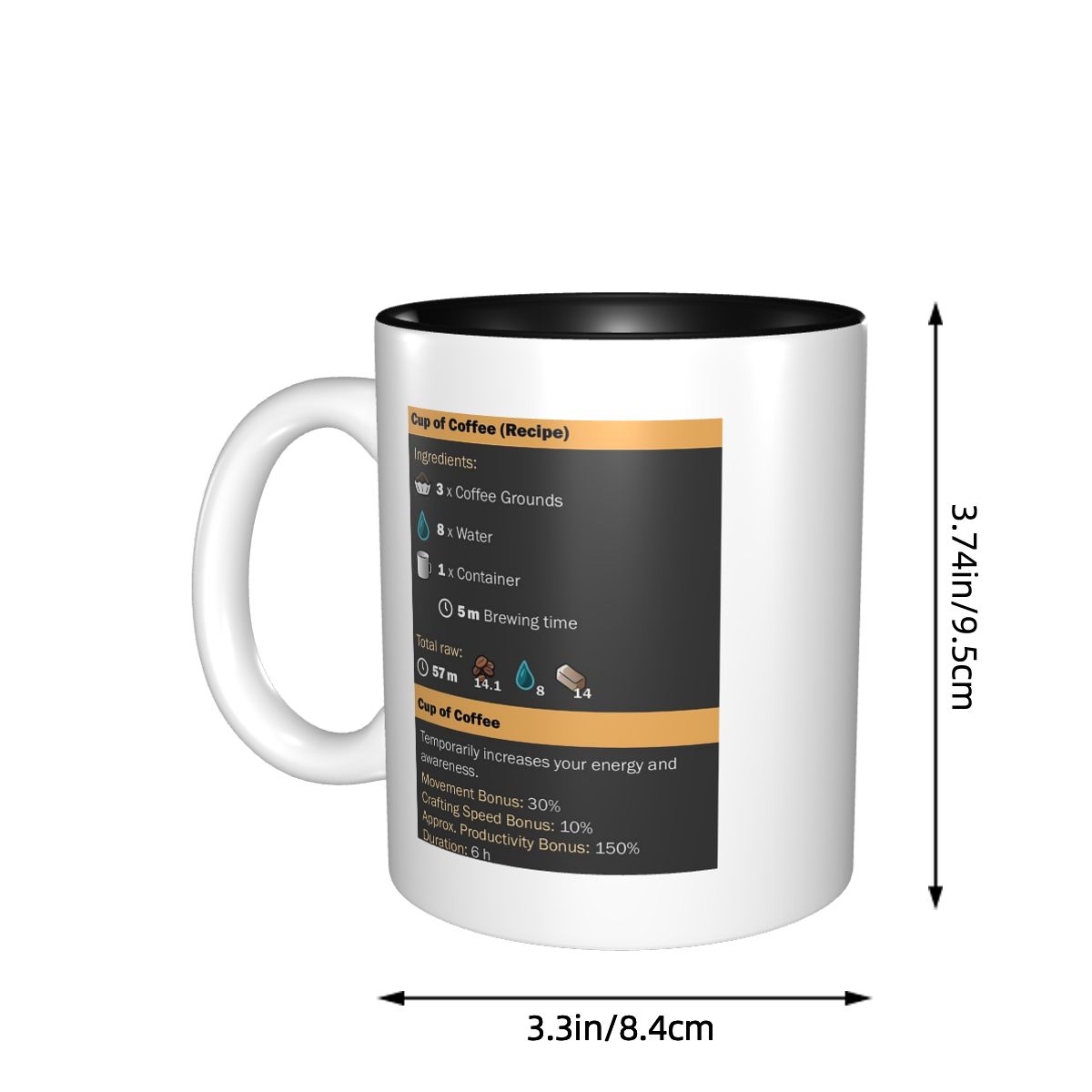 Cup Of Coffee (Recipe) Mug Fun - Coffee Milk Tea Recipe บทวิจารณ์และราคา