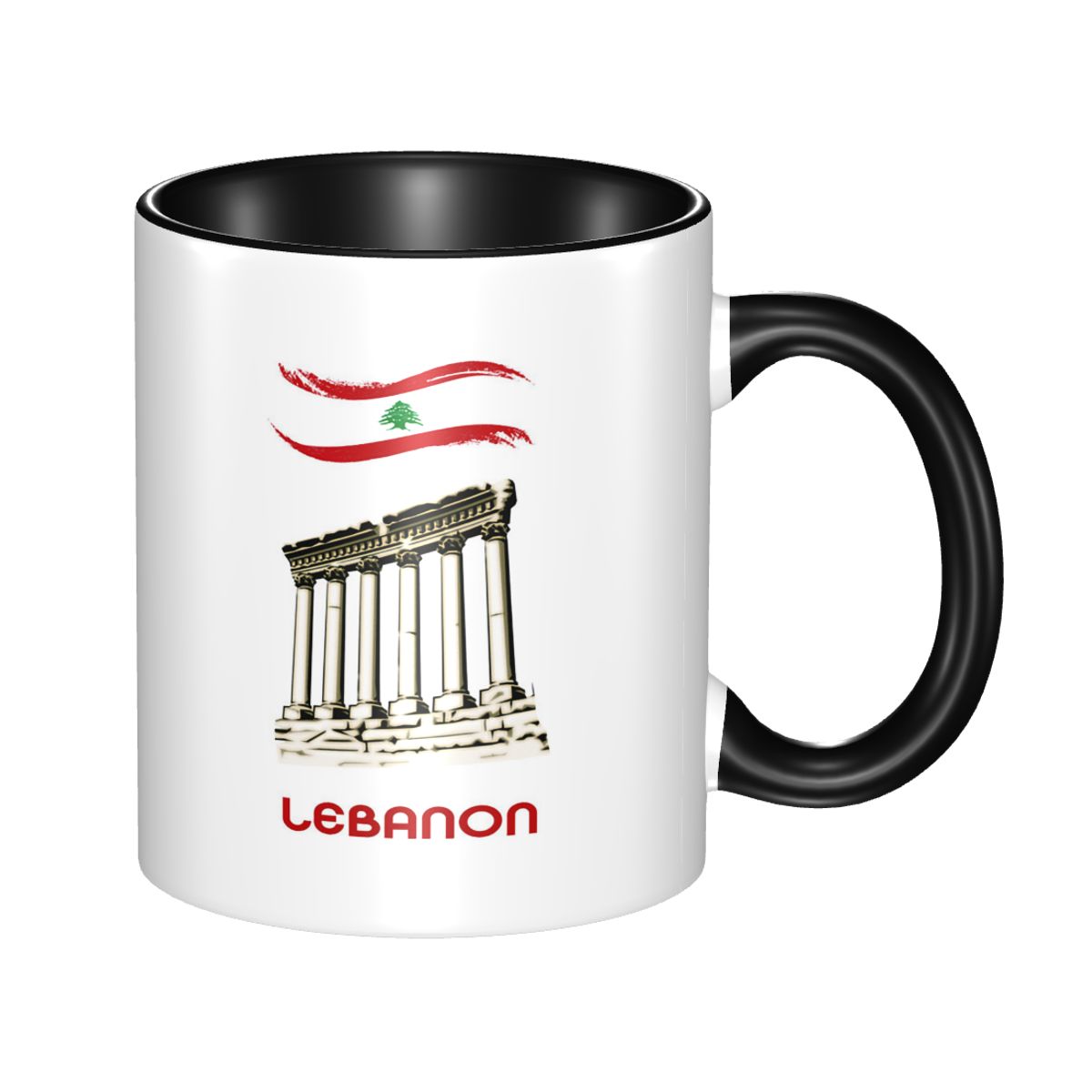 Lebanon Flag Lebanese Kiss Me  - Coffee Tea And Me บทวิจารณ์และราคา