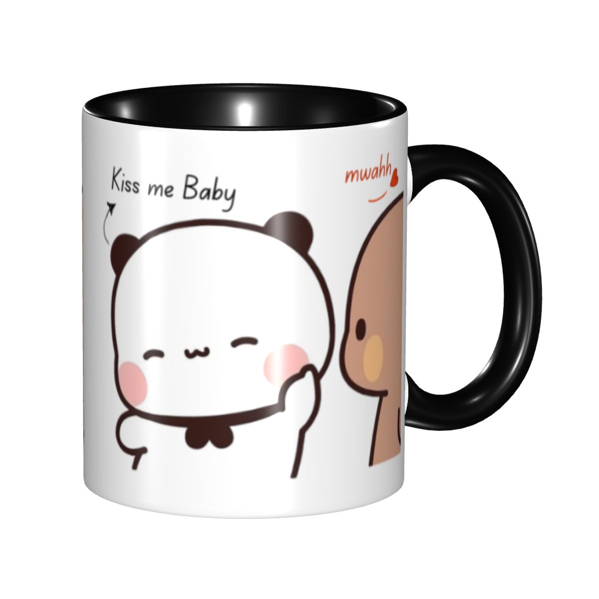 Personalized Kiss Me Baby Mwah - Coffee Tea And Me บทวิจารณ์และราคา